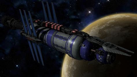 Pictures Babylon 5 Planets Starship Fantasy 3d Graphics 1920x1080