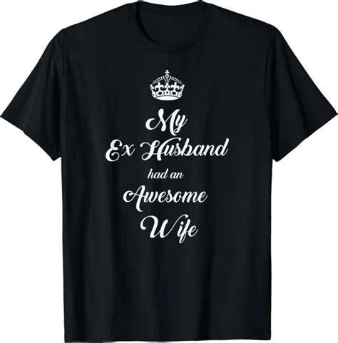 New Limited Divorcee Ex Husband Wife Divorce Party Divorced T Shirt S 3xl 2398 Picclick