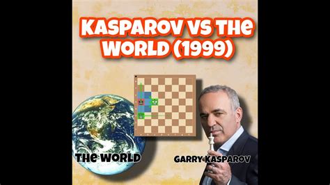 Kasparov Vs The World 1999 Chessclub0 Youtube