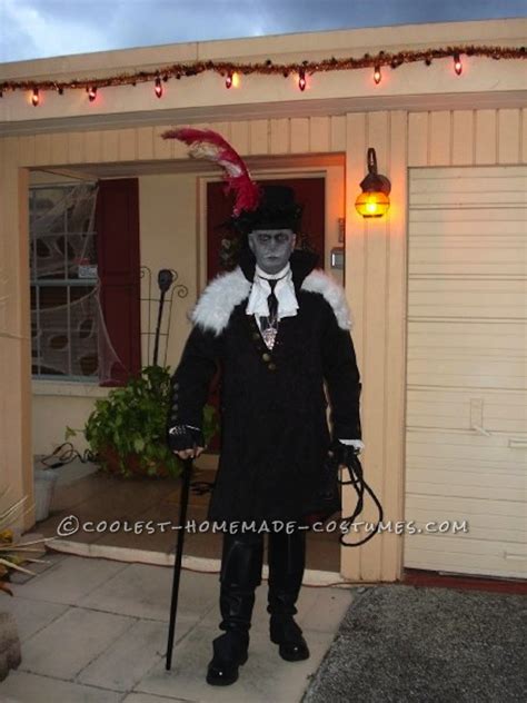 Spooky Haunted Mansion Butler Homemade Halloween Costume