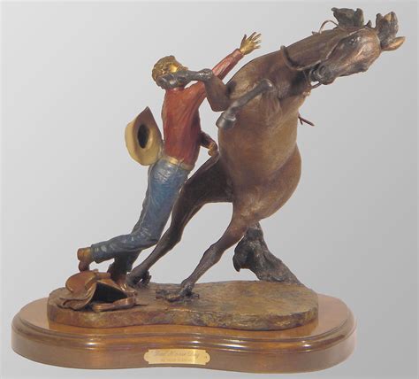 Bad Horse Day Sculpture By Hugh Blanding Fine Art America
