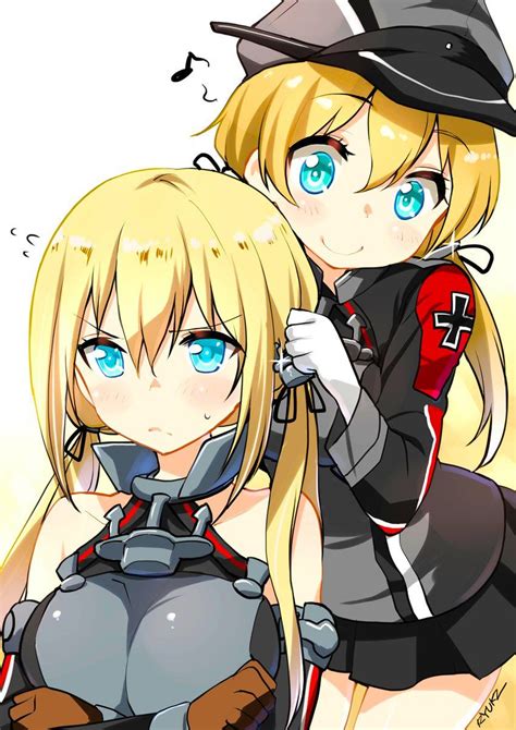 Kancolle Bismarck By Ryuki Anime Kancolle German Ships 77a