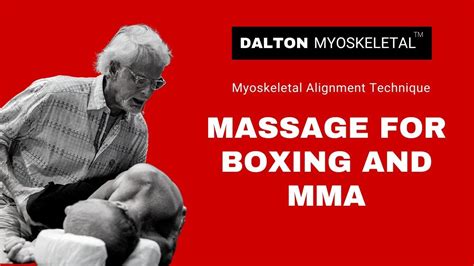 Massage For Boxing And Mma Youtube