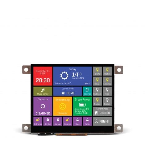 Hmi display are a monitor or other flat surface with a sensitive panel directly on the screen that registers the touch of a finger as an input for various at alibaba.com you can find the best. mikromedia HMI 3.5" Cap
