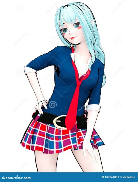 Anime Schoolgirl Telegraph