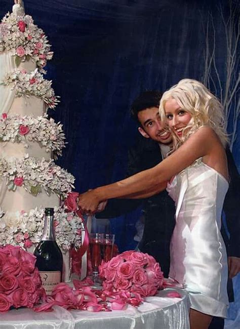 Christina Aguilera And Jordan Bratman Christina Aguilera Christina Wedding
