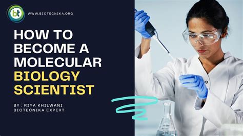 Hindi How To Become A Molecular Biology Scientist Career Path