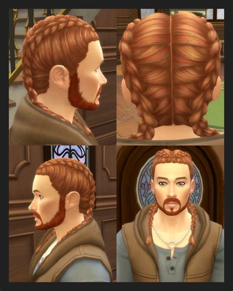 33 Double Dutch Braids Recolours By Simmiller At Mod The Sims Sims 4