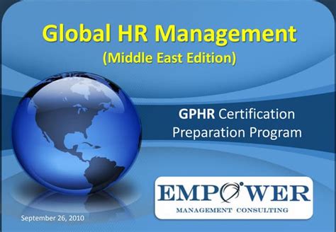 Global Hr Management Ppt