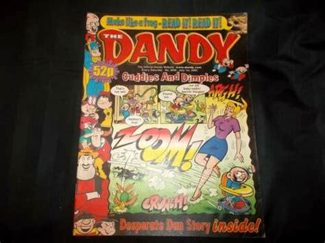 Dandy Comic Issue 3058 July 1st 2000 Cuddles And Dimples Baby Walking