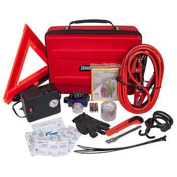 Bridgestone Auto Safety Emergency Roadside Kit | Roadside emergency kit, Car emergency kit ...