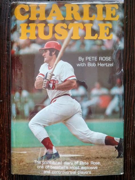 Charlie Hustle By Pete Rose Vintage Baseball Hardcover Etsy