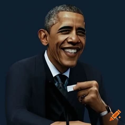 Satirical Image Of Obama Drinking White Claw