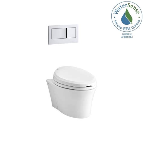 Kohler Veil Wall Hung 1 Piece 0816 Gpf Dual Flush Elongated Toilet