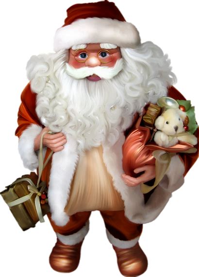 Png Père Noël Santa Png Weihnachtsmann Tube