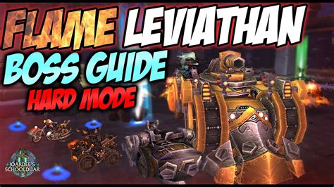 Flame Leviathan Hard Mode Boss Guide Ulduar Youtube