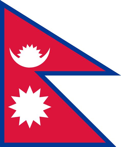 Namaste Nepal The National Flag Of Nepal