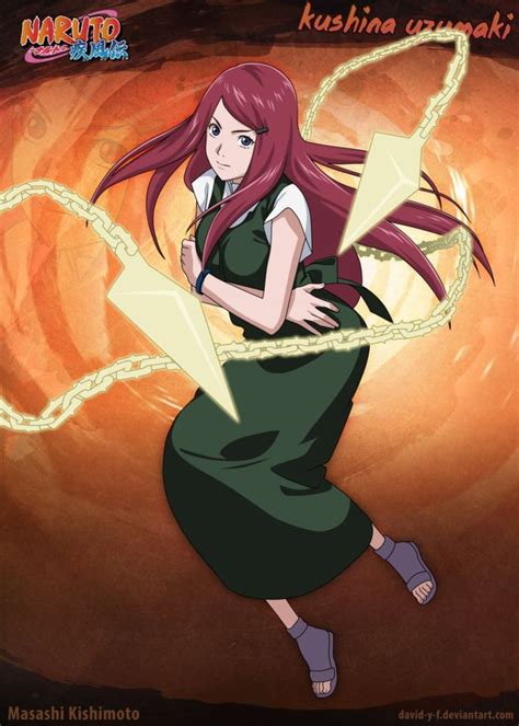 Kushina Uzumaki By David Y F Anime Naruto Naruto Naruto Characters