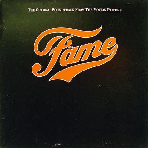 Fame The Original Soundtrack From The Motion Picture Vinyl 12 1980