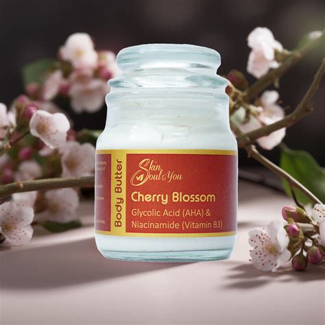 Cherry Blossom Body Butter Skin Soul And You