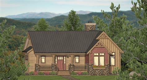 Three-bed Exclusive Mountain Home Plan with Open Concept ... Open floor plans allow parents to watch over children while preparing meals.