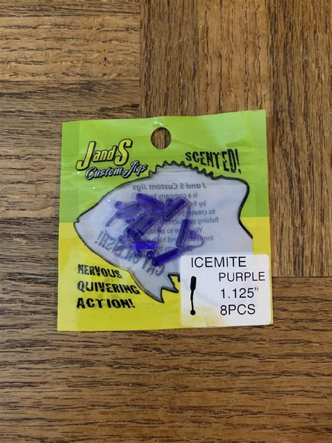 Jands Custom Scented Jigs Icemite Purple Ebay