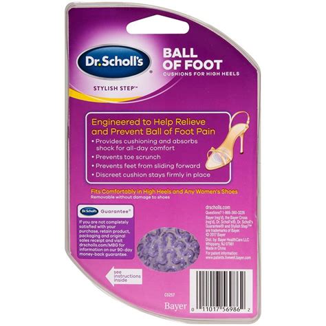 Dr Scholl S Stylish Step Ball Of Foot Cushions For High Heels