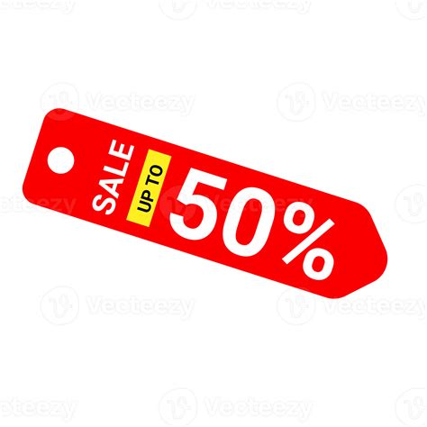 Sale Up To 50 Percent Stickers And Tags Colorful Collection 26852661 Png
