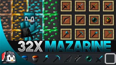 Mazarine 32x Mcpe Pvp Texture Pack Gamertise