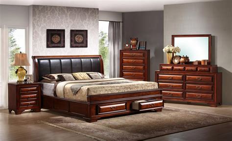 Global Furniture Usa Veronica Bedroom Set Antique Oak Gf Veronica