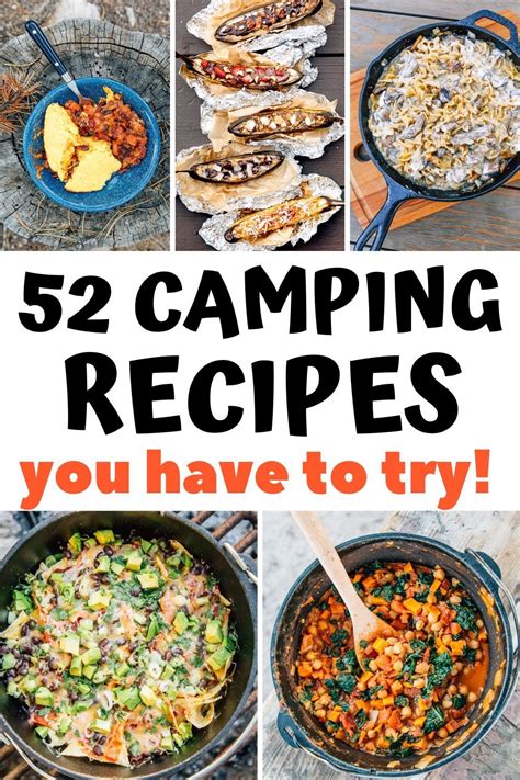 52 Incredibly Delicious Camping Food Ideas Camping Food Camping