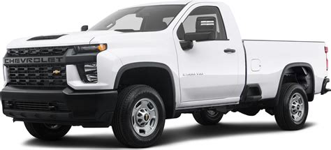 2021 Chevrolet Silverado 2500 Hd Regular Cab Price Value Ratings