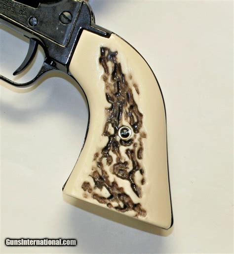 Heritage Rough Rider 22 Revolver Stag Like Grips For Sale