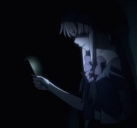 Image of aesthetic anime scenery pokegraphic gif find on gifer. Dark Anime GIFs | Tenor