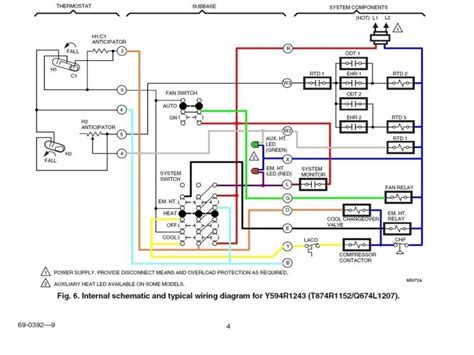 Airtemp heat pump wiring diagram best trane ac thermostat wiring. 2 Stage Honeywell 6000 Thermostat Wiring Diagram - Wiring ...