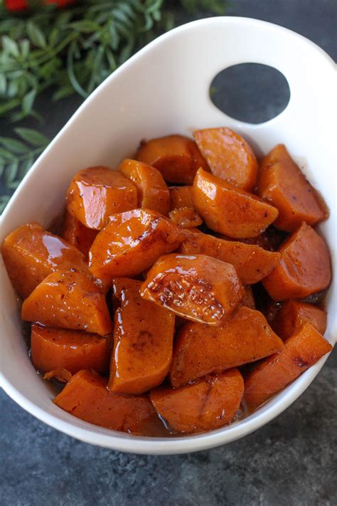 Add the ground cloves, nutmeg and cinnamon and mix. Miss Robbie's Candied Yams - addicted to recipes