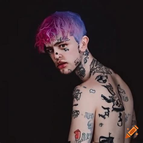 Portrait Of Lil Peep On Craiyon