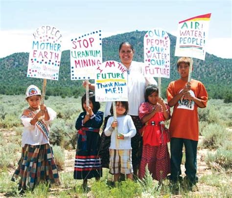 Effects of uranium on the environment. White Wolf : After Decades of Uranium Mining, Navajo ...