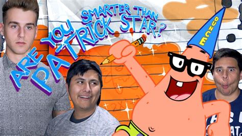Are You Smarter Than Patrick Star Test Youtube