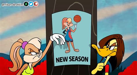 That Classic Looney Tunes Scene But With Lola And Tina Lola Bunny