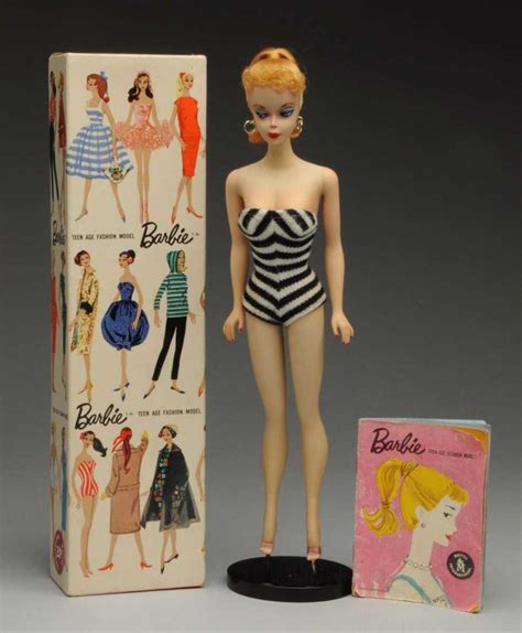 1958 No. 1 Barbie Doll with Box.