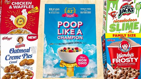 The Strangest Breakfast Cereals That Were Ever Sold