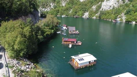 Perucac Floating Houses Serbia Youtube
