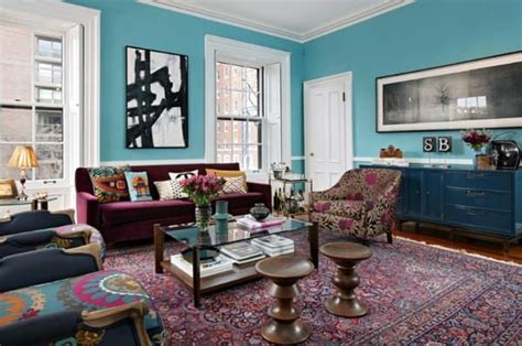 50 Energetic And Colorful Living Room Design Ideas Turquoise Living