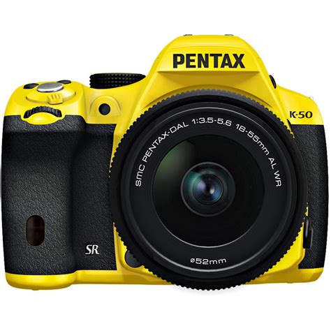 Pentax K 50 Digital Slr Camera With 18 55mm F35 56 Lens 09864