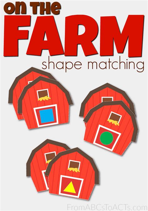 On The Farm Shape Matching From Abcs To Acts