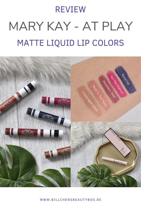 Review Mary Kay At Play Matte Liquid Lip Colors Lippenstiftfarben