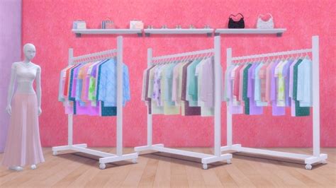 Clothing Rack Recolors Sims 4 Decor