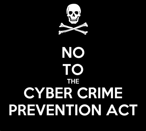 No To The Cyber Crime Prevention Act Keep Calm And Carry On Image