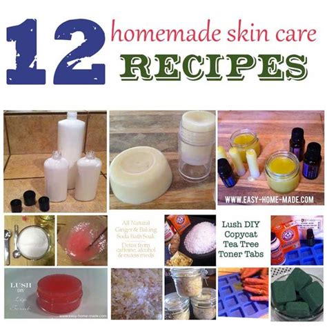 Skin Care Products 12 Diy Homemade Skin Care Recipes